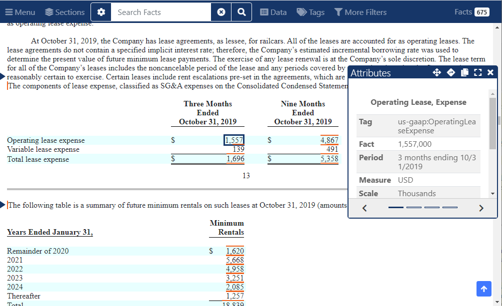 TABLE IN INLINE PREVIEWER